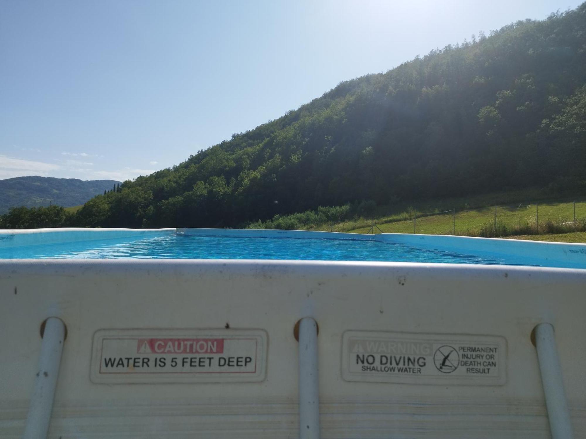 Agriturismo Le Cascine Castel di Tora Eksteriør bilde