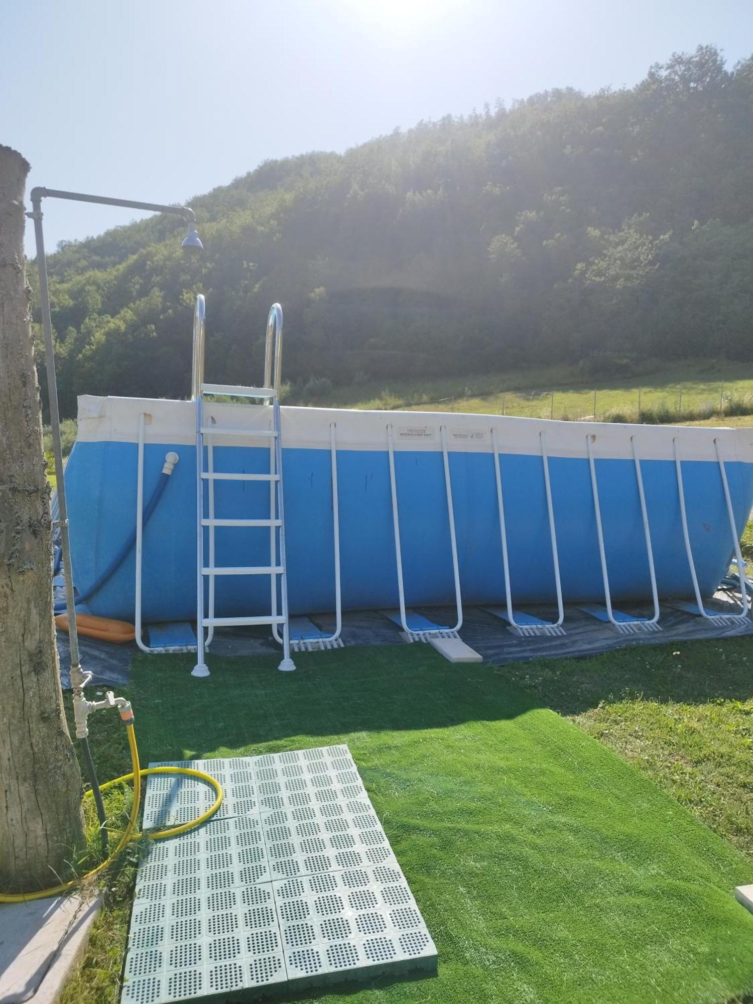 Agriturismo Le Cascine Castel di Tora Eksteriør bilde